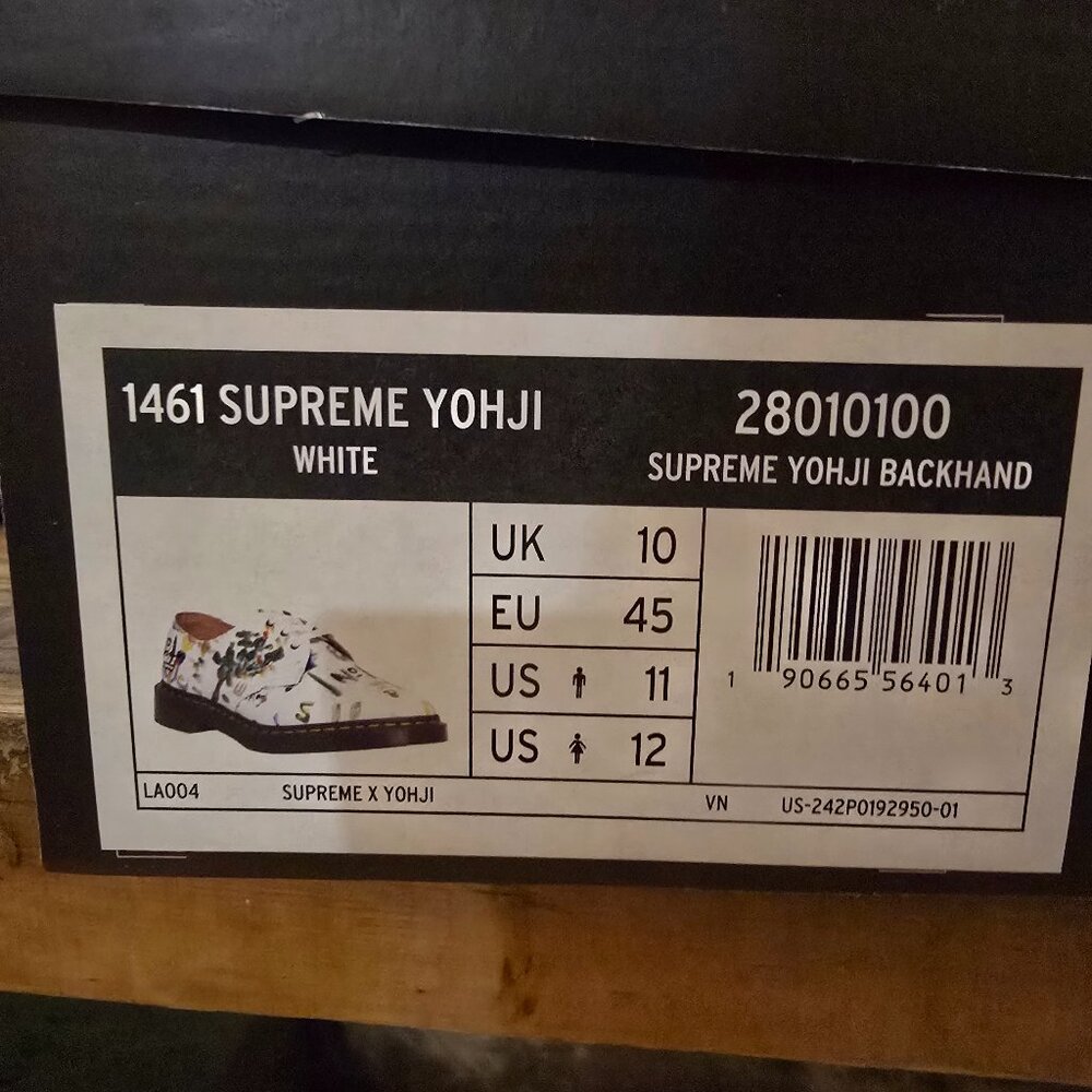 DR. MARTENS SUPREME YOHJI YAMAMOTO 3-EYE SHOE - Picture 4 of 5